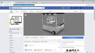 How to create a facebook widget in 90 Second Web Builder