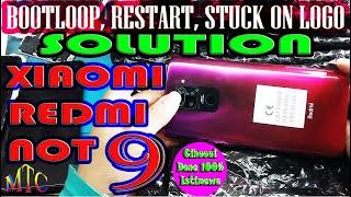 XIAOMI REDMI NOT 9 BOOTLOOP, RESTART,STUCK ON LOGO SOLUTION,,,100% Done,,,Istimewa!!!