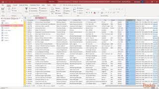 Hands-On Microsoft Access 2019: Understanding & Setting Primary & Secondary Keys | packtpub.com