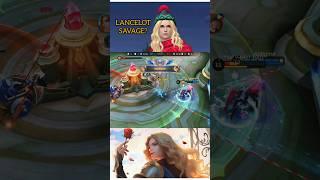 Lancelot insane mechanics (Savage?) MLBB #shorts