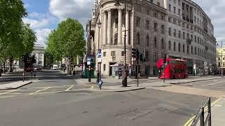 Quiet London during the Lockdown.