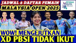 Dijagokan Juara ‼️ Jadwal & Daftar Lengkap Pemain Badminton MALAYSIA OPEN 2025