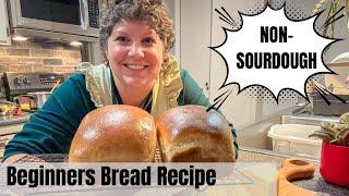 Mennonite Bread Recipe for Beginners, non-Sourdough