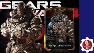 Gears Of War 4: "Savage Locust Drone" GAMEPLAY!!