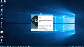 How to install VMware Workstation Pro 12 5 2 Build 4638234 Lite on windows 10