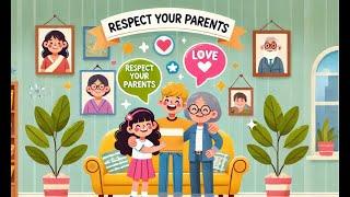 Respect Your Parents kids song | A Fun Song for Kids | Kids Educational sing along songs