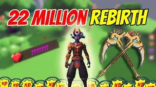 LEVEL 22 MILLION REBIRTH | I'm officially a PRO | Roblox Giant Simulator