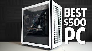 $500 Budget Gaming PC Build Tutorial! [w/ Benchmarks]