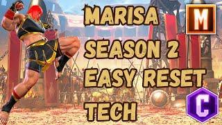 Marisa Season 2 Easy Reset Tech (Modern & Classic) | #streetfigher6 #sf6 #sf6marisa