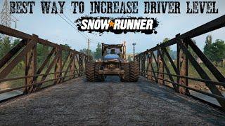 Best (Fastest) Way To Rank Up In SnowRunner