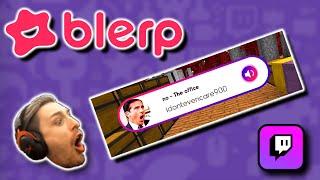 Setup Sound Effects With Twitch Channel Points  Blerp Twitch Extension Setup