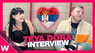  Teya Dora plans Baby Lasagna collab | INTERVIEW at Šalata in Zagreb, Croatia