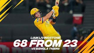 Liam Livingstone 68 from 23 Balls | Day 2 | Player Highlights