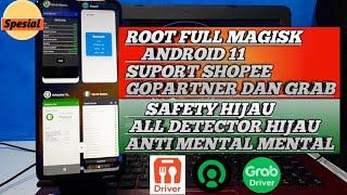 CARA ROOT FULL MAGISK ANDROID 11 || SUPORT SHOPEE GOPARTNER DAN GRAB Part 4