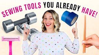 Surprising Sewing Tools Lying Around Your House!