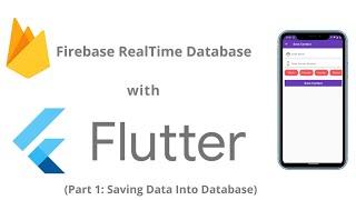 Firebase Database with Flutter. Saving Data | Making a Contacts List App in Flutter Part 1