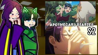 The Apothecary Diaries react to themselves // APOTHECARY DIARIES SEASON 2  Gacha 2 reacts to TikTok