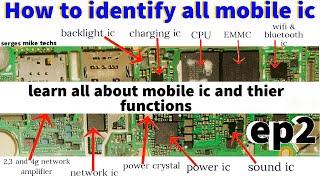 How To Identify ALL Mobile IC Name and How They Work