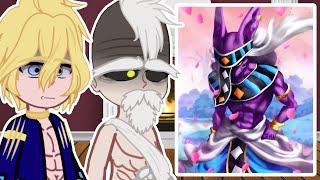 Gods react to Beerus || Dragon ball || - Gacha React