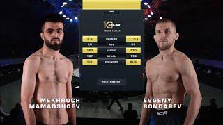 Мехроч Мамадшоев vs. Евгений Бондарев | Mekhroch Mamadshoev vs. Evgeny Bondarev | ACA YE 48