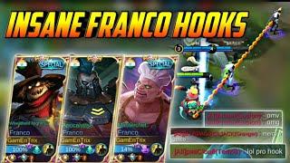 INSANE FRANCO HOOKS #128 | GamEnTrix | MOBILE LEGENDS