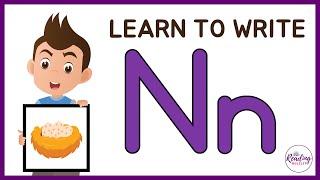 How to Write the Letter Nn | Alphabet Handwriting Lesson for Kids | Reading Bulilit