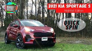 2021 Kia Sportage S Nightfall Edition in Hyper Red - Sneak Peek