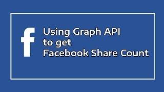 Using Graph API to get Facebook Share Count