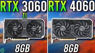 RTX 3060 Ti vs RTX 4060 - Tested in 2024