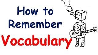 How to remember English vocabulary