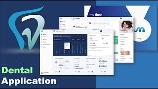 1- Intro C# UI Design - Dental Application  Winform App GUNA Framework