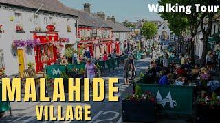 MALAHIDE Village | North Dublin Town | Summer Day Walking Tour