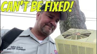 Actual HVAC Service Call: Central AC Isn’t Cooling Indoor 89 Degrees Decades Old Rheem Low on Freon