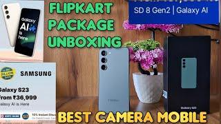 Samsung S23 Flipkart package unboxing#s23