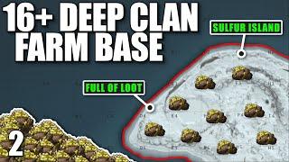 I RAIDED THIS CLANS FARM BASE BEFORE THEY TRANSFERRED THE LOOT | Solo Rust