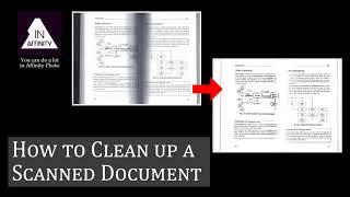 How to Clean Up a Scanned Document