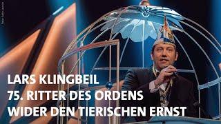 Lars Klingbeil wird 75. Ritter des Ordens wider den tierischen Ernst