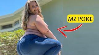 MZ Poke Beautiful American Plus Size Model | Content Creator | Body Positivist Model