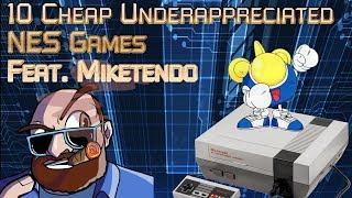 10 Underappreciated NES Games around $10 Each | Feat Miketendo from Dongled