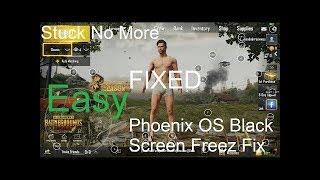 Phoenix OS   Fixing Black Screen Bug in PUBG MOBILE PlayerUnknown Battlegrounds