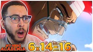 HEARTBROKEN?! My Hero Academia Season 6 Episodes 14, 15, & 16 REACTION! | Dapper Reacts