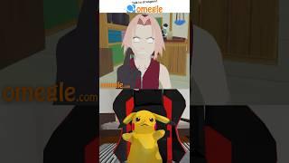 Pikachu Goes On Omegle Pt. 4 #pikachu #pokemon #sakura #naruto #broly #dragonballsuper #anime