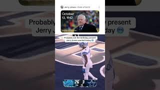 Jerry’s Cowboys are down 27-6 at HT on his birthday  #cowboys #lions #jerryjones #nfl #nflfunny