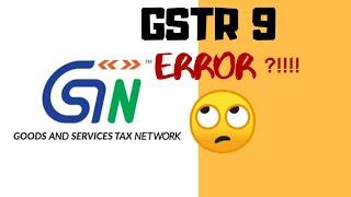 Troubleshooting Server Connection Error in GSTR 9C