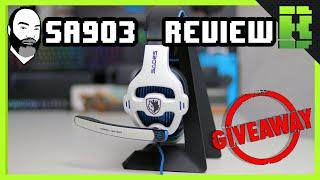 Sades Wolfang Review SA 903 and Gaming Headset Mic Test | Giveway