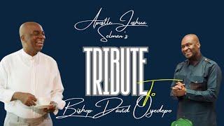 Apostle Joshua Selman gives tribute to Bishop David Oyedepo at his 70th Birthday