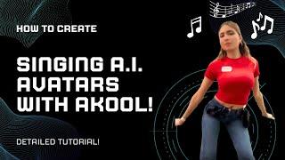 Create An AI Singing Avatar with AKOOL - Step-by-Step Tutorial