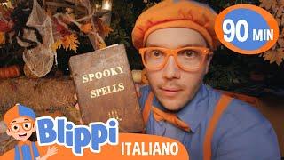 Canzone dell'incantesimo di Halloween per bambini | Blippi | Moonbug Kids - Cartoni Animati