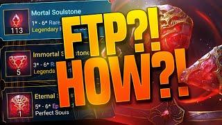 HOW a F2P GOT HUNDREDS of SOULSTONES (Tips & Tricks)