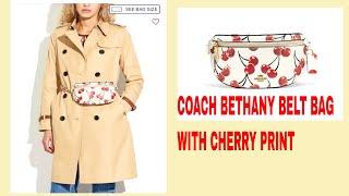 Coach Cherry Print | Coach Bethany Belt Bag with Cherry Print | Coach Retail Store